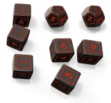the-one-ring-rpg-black-dice-set