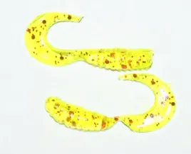 manns-twister-40mm-2szt-przezroczysty-zolty-fluo-z-czerwonym-brokatem