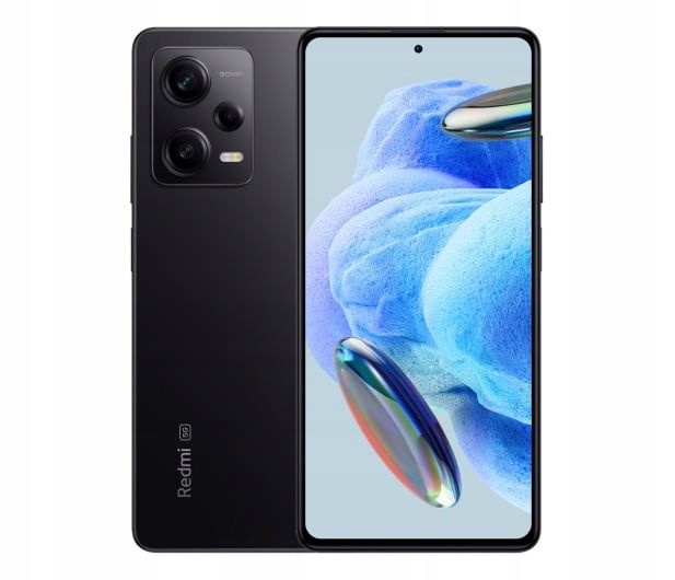 ﻿Xiaomi Redmi Note 12 Pro 5G 8/256GB Dual Black +Szkło Gratis