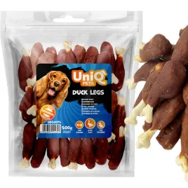 przysmak-przekaska-dla-psa-udka-z-kaczka-duck-legs-uniq-pets-500g