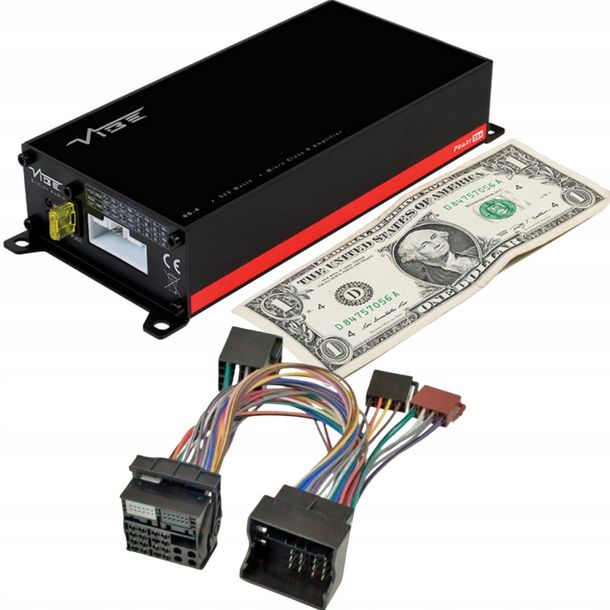 Wzmacniacz Plug & Play VIBE Powerbox 65.4 + 400.1 BMW E60 E90 G30 E87