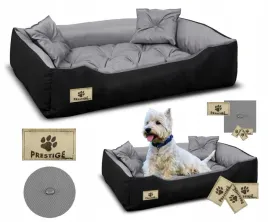 legowisko-dla-psa-kojec-prestige-145x115-cm-wodoodporne-szare