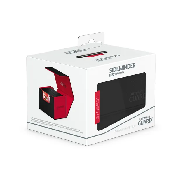 ultimate-guard-sidewinder-100-xenoskin-synergy-black-red-stan-nowy-nazwa-ultimate-guard-sidewinder-100-xenoskin-synergy-black-red