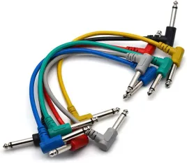 xpex-zestaw-6-kabli-do-gitary-30-cm-pleciony-kabel-audio