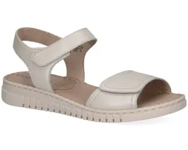 sandaly-damskie-bezowe-caprice-28103-skorzane-na-rzepy-miekkie-wygodne