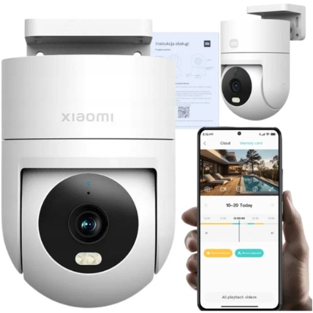 ﻿Kamera Xiaomi CW300 IP WiFi Zewnętrzna 2,5K Smart Camera