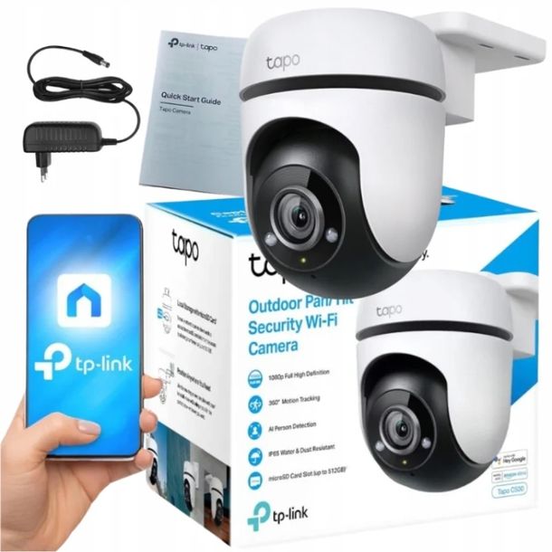 Kamera TP-Link Tapo C500 IP WiFi Zewnętrzna Detekcja
