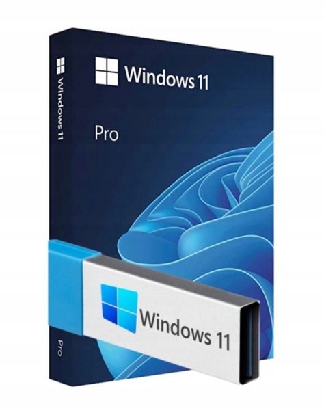 ﻿System operacyjny Microsoft Windows 11 Pro Professional PUDEŁKO BOX