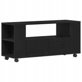 szafka-pod-tv-z-kolkami-czarny-dab-102x345x43-cm