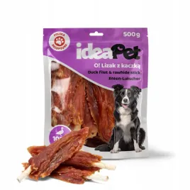 ideapet-lizak-z-kaczka-500g