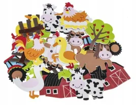 naklejki-z-pianki-wies-36szt