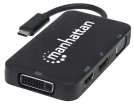 manhattan-usb-c-dock-hub-porty-x4-displayport-dvi-i-hdmi-lub-vga-uwa