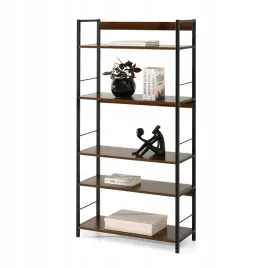 modny-regal-na-ksiazki-do-salonu-lub-gabinetu-nolan-orzech-czarny-stelaz