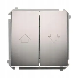 simon-basic-przycisk-zaluzjowy-pojedynczy-modul-inox-metalizowany