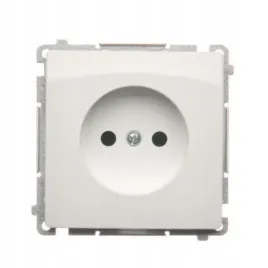 simon-basic-gniazdo-pojedyncze-75x75x41mm-16a-ip20-bialy-bez-uziemienia