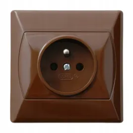 ospel-gniazdo-pojedyncze-z-uziemieniem-brazowy-podtynkowy-ip20-gp-1az-24