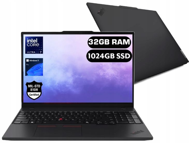 LAPTOP Lenovo ThinkPad T16 G3 Ultra 7 AI 32GB 1TB 16