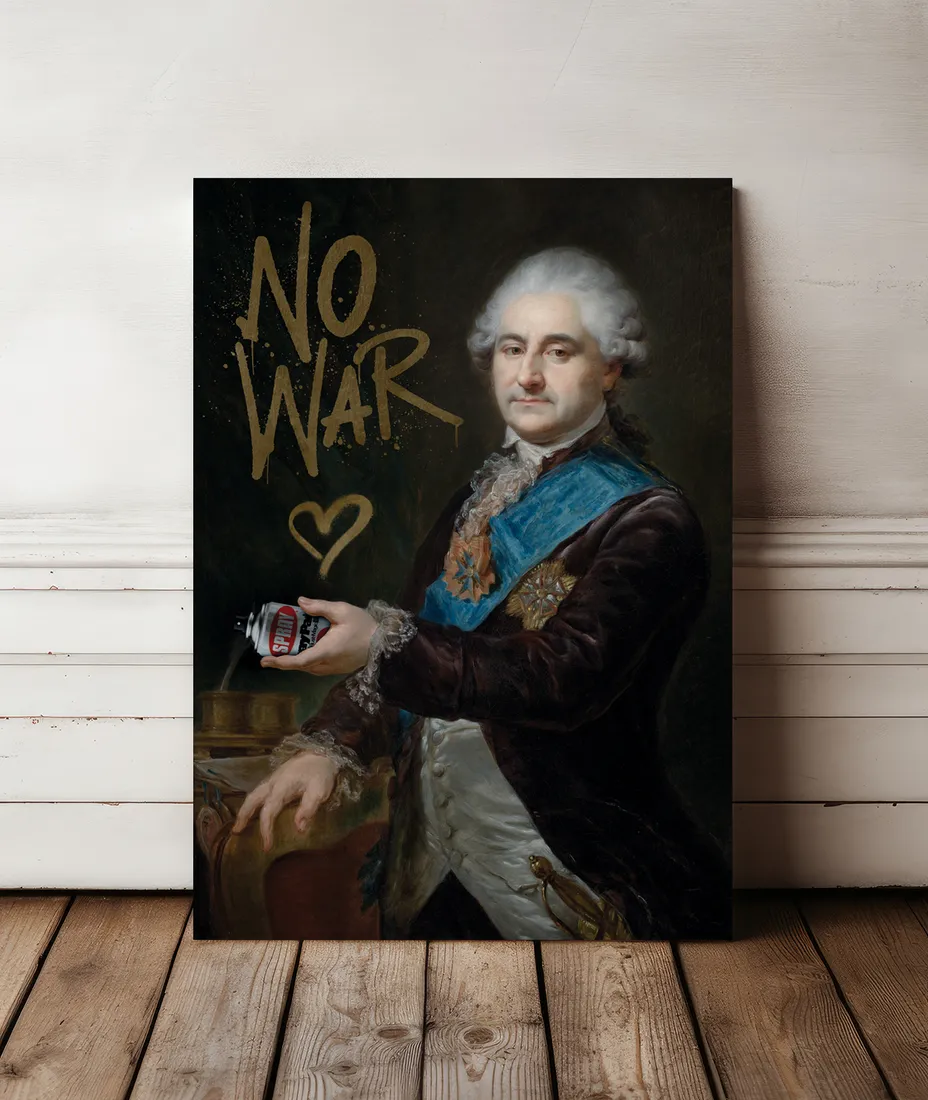 obraz-na-plotnie-stop-war-portret-50x70-cm-stan-nowy