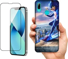 etui-na-huawei-p-smart-2019-wzory-sonic-szklo