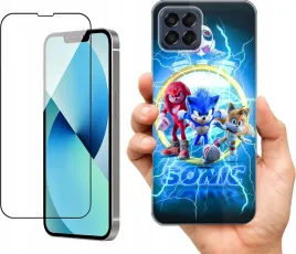 etui-na-samsung-galaxy-m33-5g-wzory-sonic-szklo