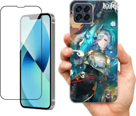etui-na-samsung-galaxy-m33-5g-wzory-genshin-impact-szklo