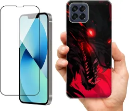 etui-na-samsung-galaxy-m33-5g-wzory-death-smierc-szklo