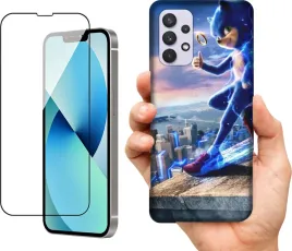 etui-na-samsung-galaxy-m32-5g-wzory-sonic-szklo