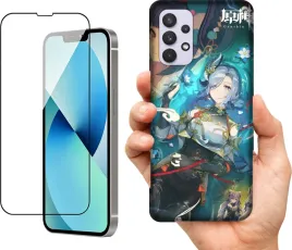 etui-na-samsung-galaxy-a32-4g-wzory-genshin-impact-szklo