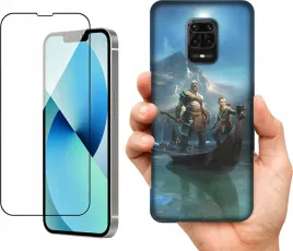 etui-na-xiaomi-redmi-note-9-pro-wzory-god-of-war-szklo
