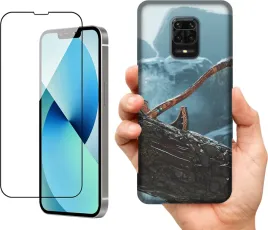 etui-na-xiaomi-redmi-note-9-pro-wzory-god-of-war-szklo