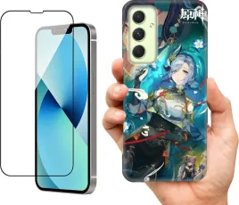 etui-na-samsung-galaxy-a54-wzory-genshin-impact-szklo