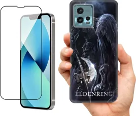 etui-na-motorola-moto-g72-wzory-dark-souls-szklo