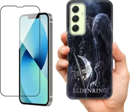 etui-na-samsung-galaxy-a54-wzory-dark-souls-szklo