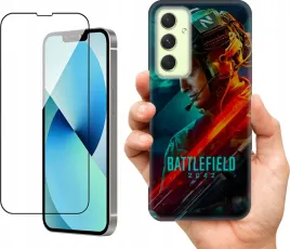 etui-na-samsung-galaxy-a54-wzory-battlefield-szklo