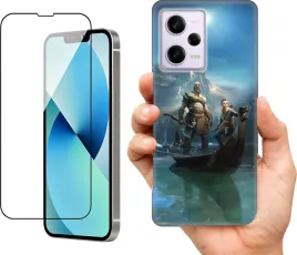 etui-na-xiaomi-redmi-note-12-pro-4g-wzory-god-of-war-szklo