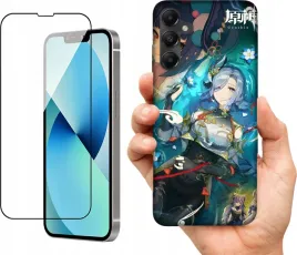 etui-na-samsung-a05s-wzory-genshin-impact-szklo