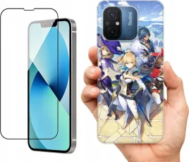 etui-na-xiaomi-redmi-12c-wzory-genshin-impact-szklo
