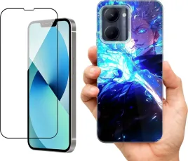 etui-na-realme-c33-wzory-jujutsu-kaisen-szklo