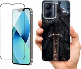 etui-na-realme-c33-wzory-dark-souls-szklo