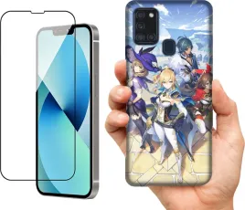 etui-na-samsung-galaxy-a21s-wzory-genshin-impact-szklo