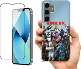 etui-na-samsung-galaxy-s24-wzory-roblox-szklo