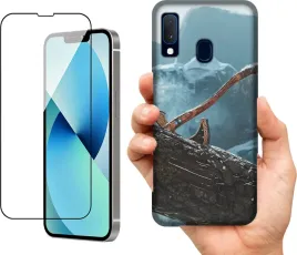 etui-na-samsung-galaxy-a20e-wzory-god-of-war-szklo