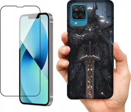 etui-na-samsung-galaxy-a12-wzory-dark-souls-szklo