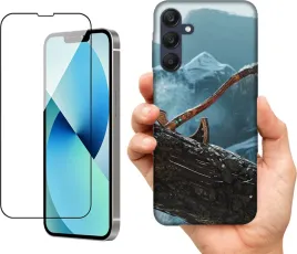 etui-na-samsung-a25-5g-wzory-god-of-war-szklo