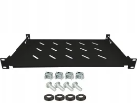 polka-do-szafy-rack-19-1u-280mm-czarna-4-punkty-mocowania