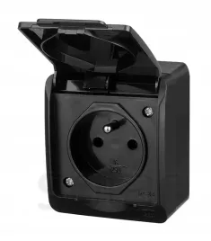 gniazdo-pojedyncze-hermes-hermetyczne-ip44-natynkowe-czarne