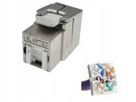 gniazdo-keystone-rj45-stp-kat-6a-ekran-alantec
