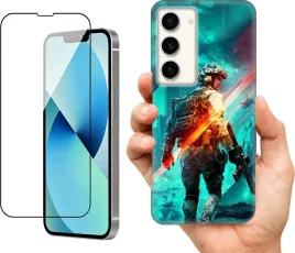 etui-na-samsung-galaxy-s23-wzory-battlefield-szklo