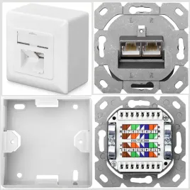 puszka-gniazdo-natynkowe-2x-rj45-kat-5e-stp-kpl