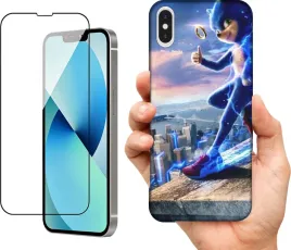 etui-na-apple-iphone-xs-max-wzory-sonic-szklo